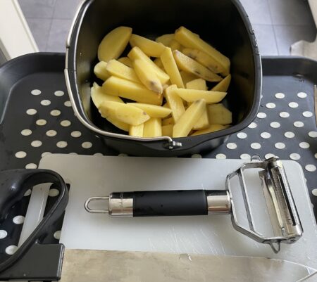 Mon kit pour des frites faites maison